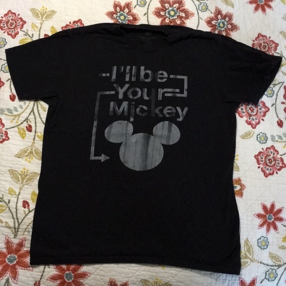 Disney Tops - Mickey Mouse Disney Women’s T-Shirt Tee Size Medium EUC Black